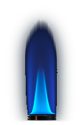 Gas flame